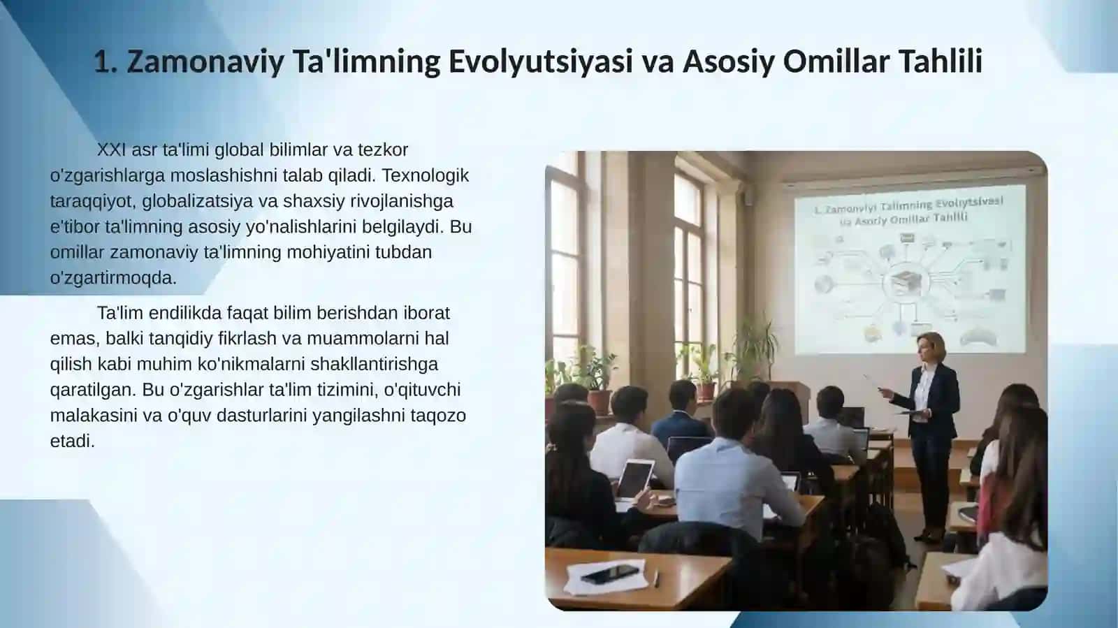 Zamonaviy ta'limning tendensiyalari 3
