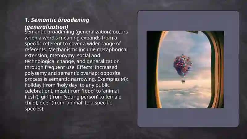 Changes in Word meaning 3