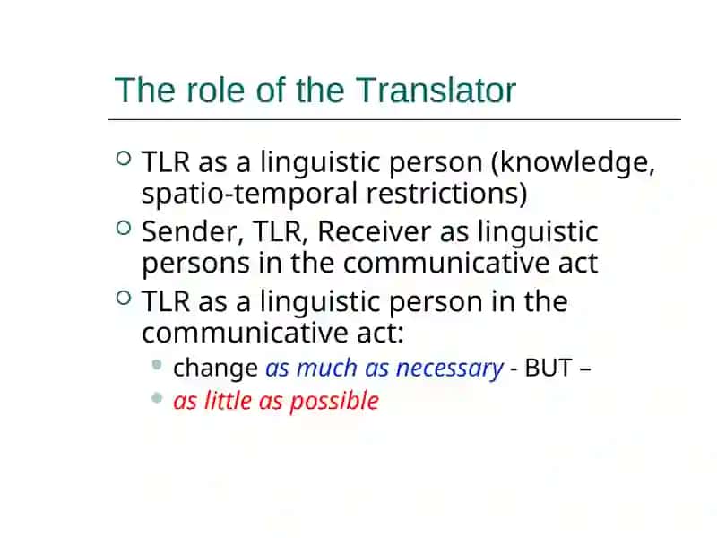 TYPES OF TRANSLATION 3