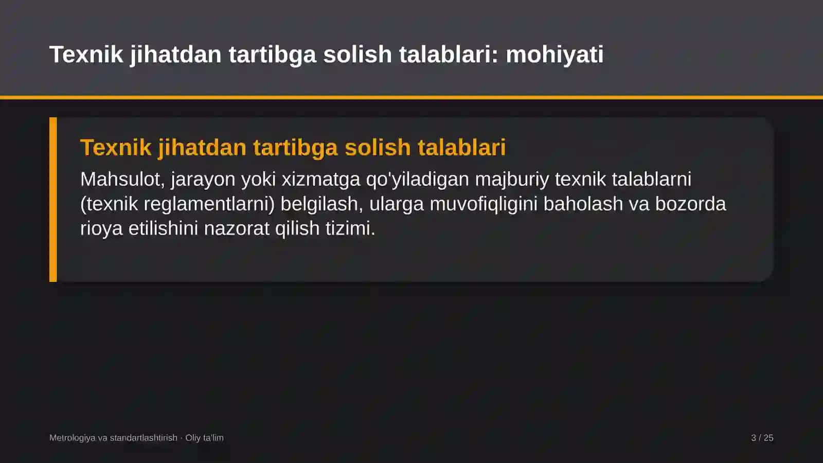 yuridik firmalarda texnik jihatdan tartibga solish talablari 3688 3