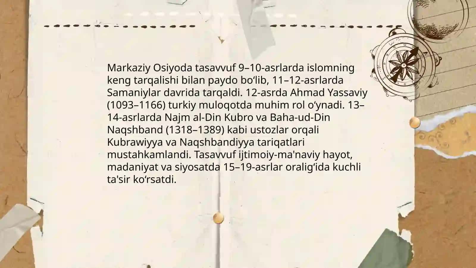 Tasavvuf va tariqatlar 3