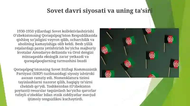 Qoraqalpoqlar siyosiy jarayonlarda 3