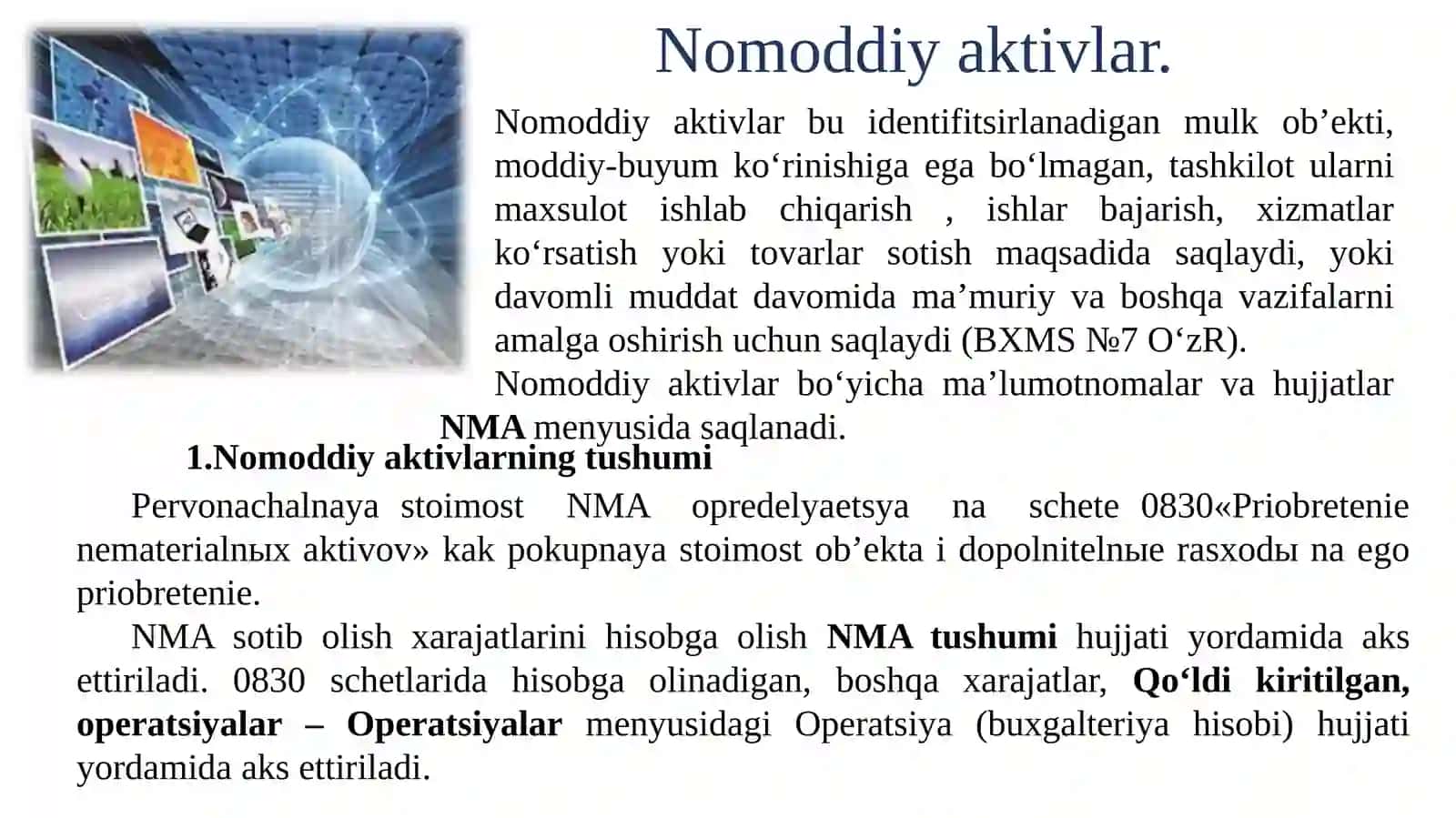 Savdo korxonalarini nomoddiy aktivlari 3
