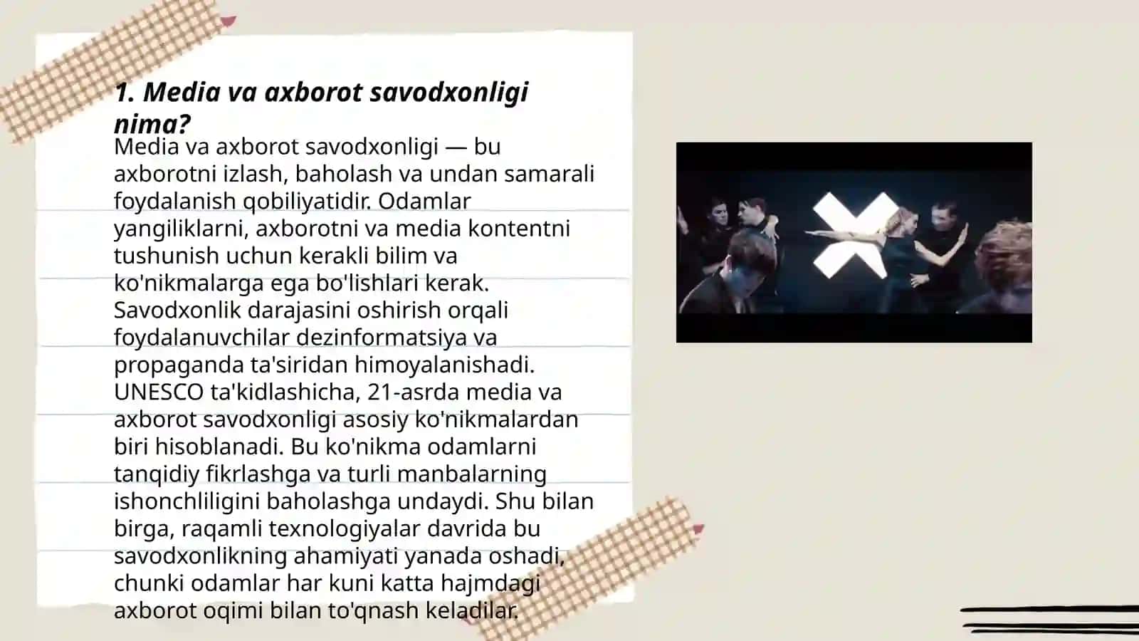 Media va axborot savodxonligi 3