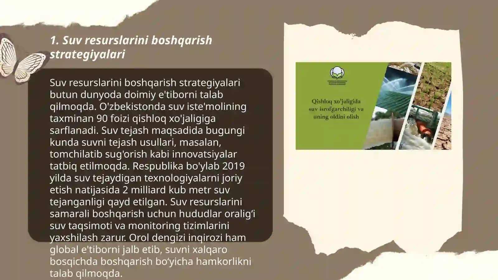 Suv resurslarini boshqarish strategiyalari 3