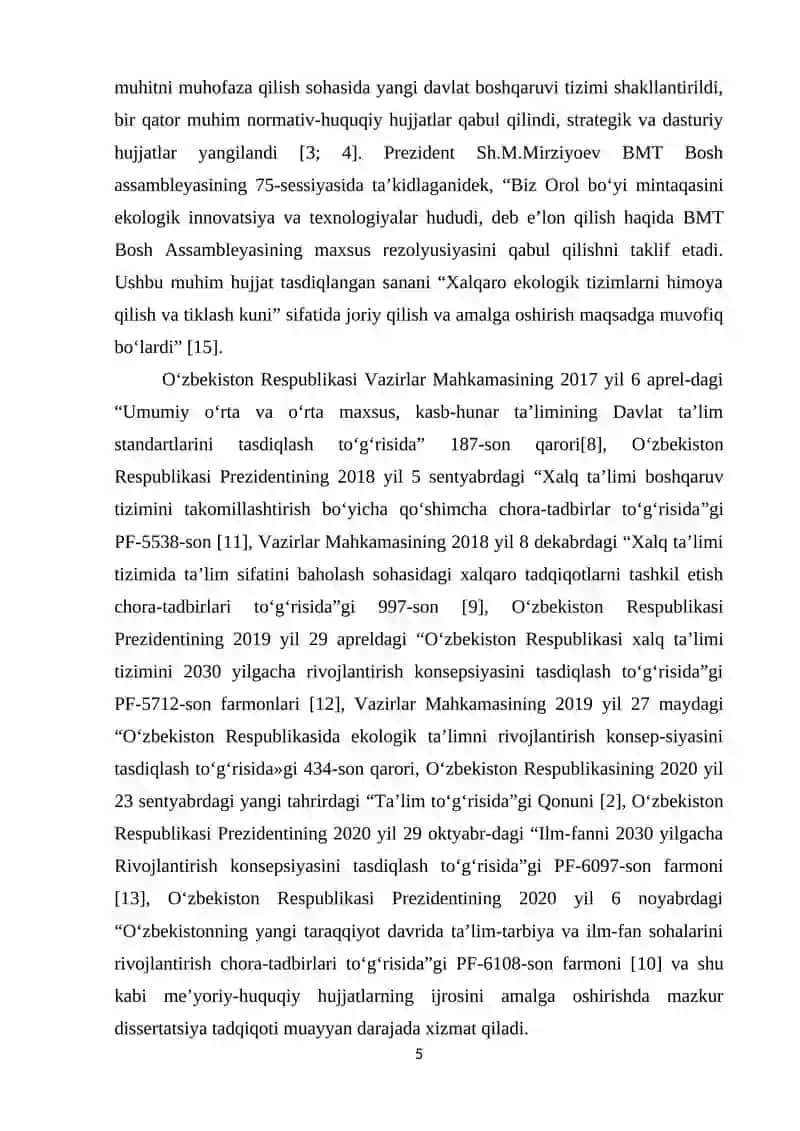 Mаgistrlik dissertatsiyasining asoslanganligi va uning dоlzаrbligi 3