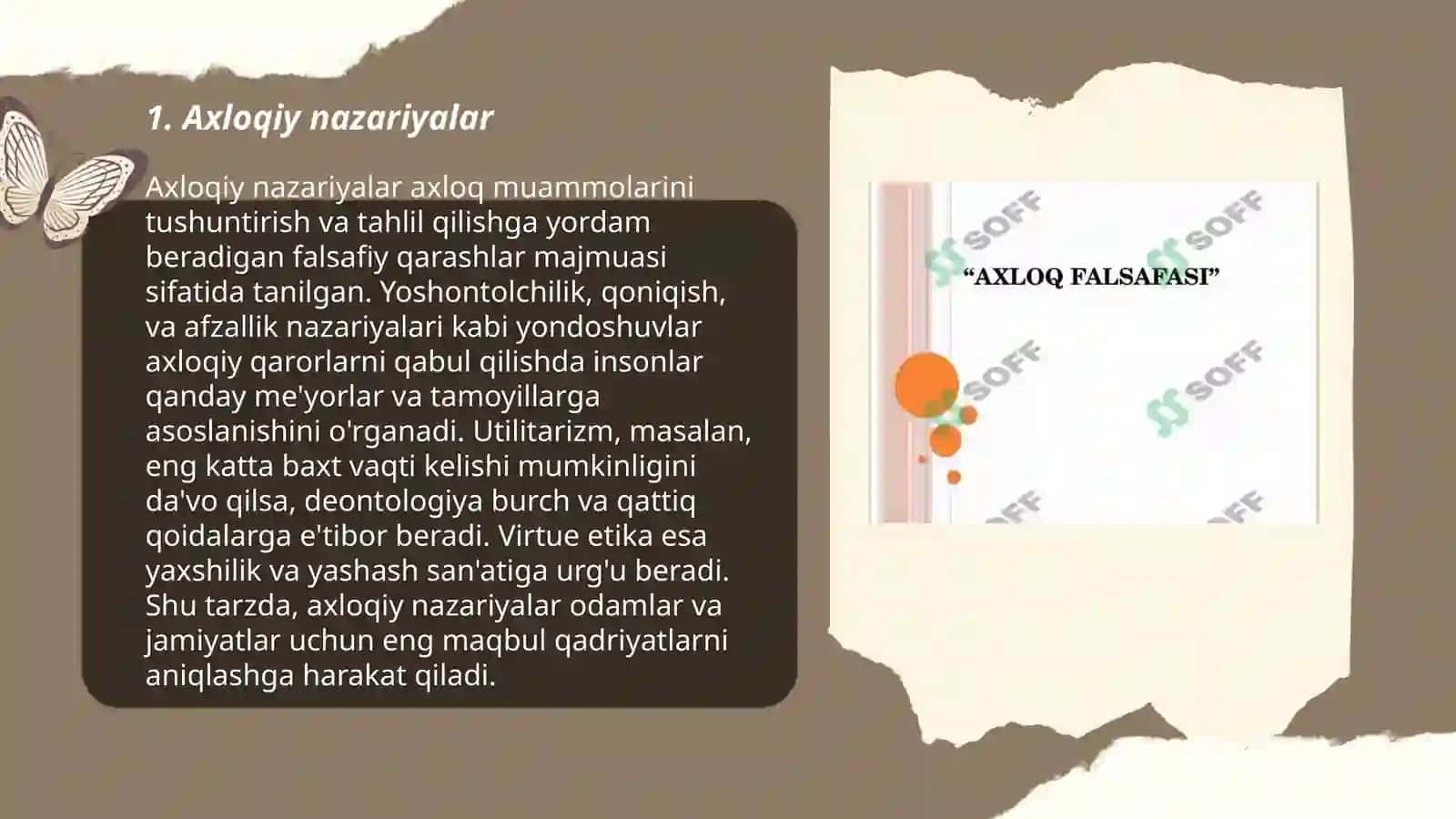Axloq Falsafasi.Etika 3