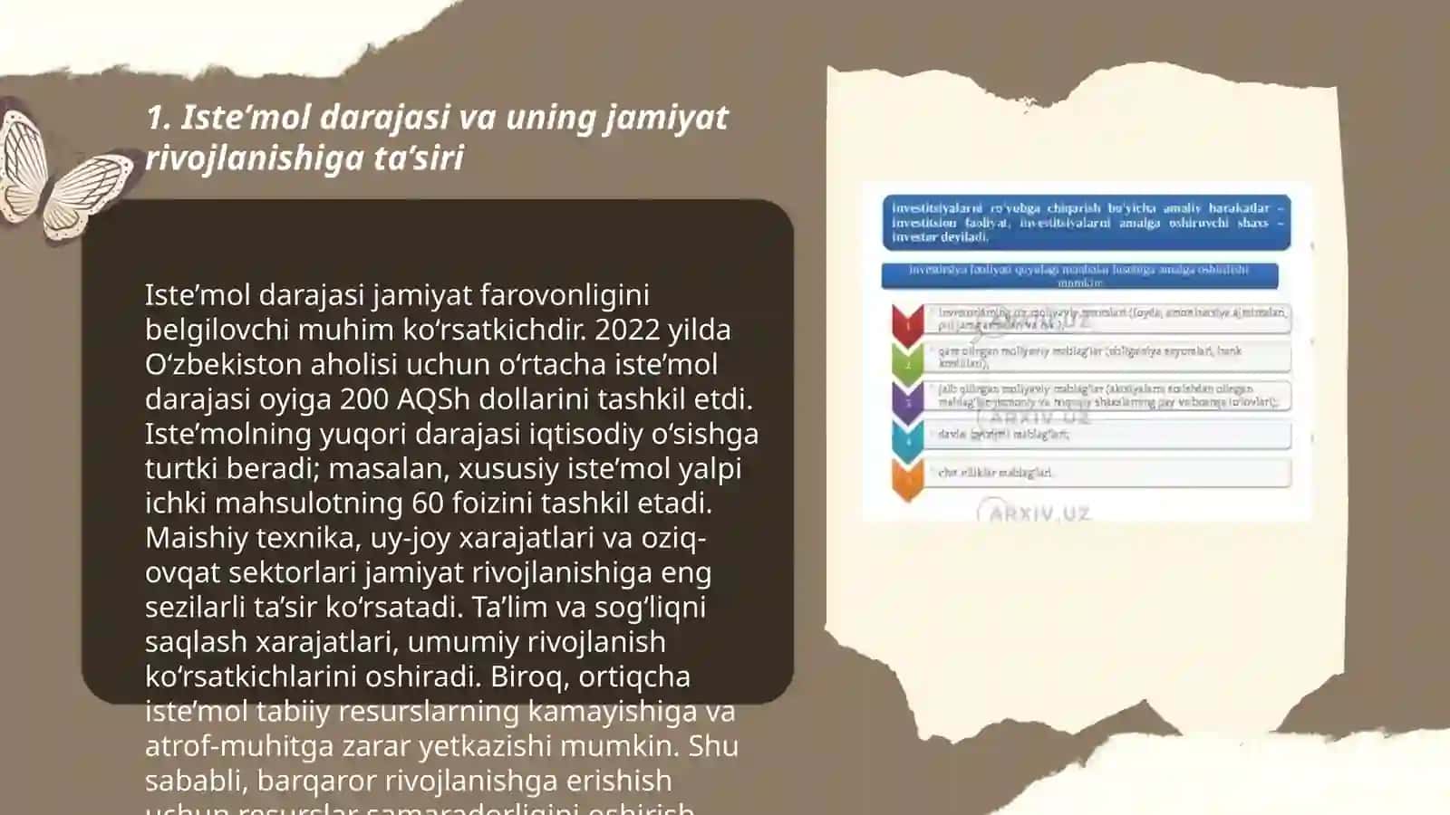 Iste’mol, jamg`arma va investitsiyalar 3