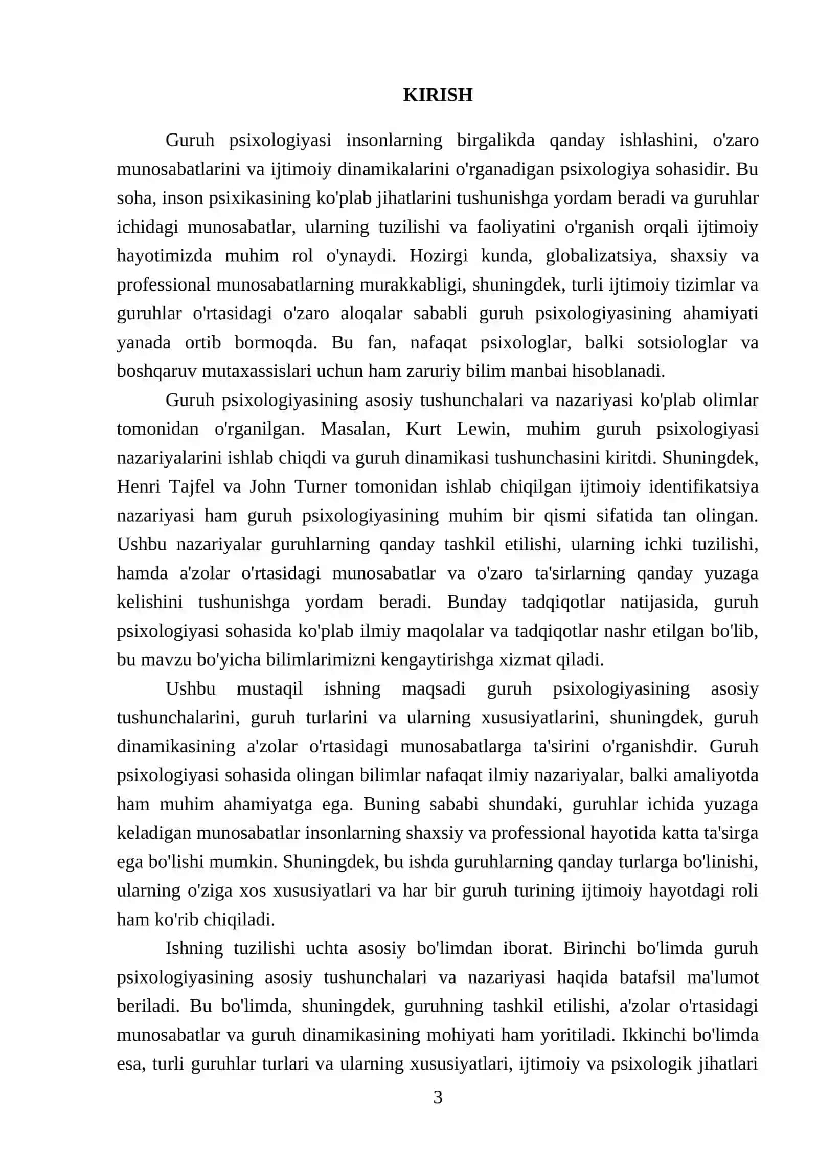 Guruh Psixologiyasi Guruh Tushunchasi Va Turlari 3