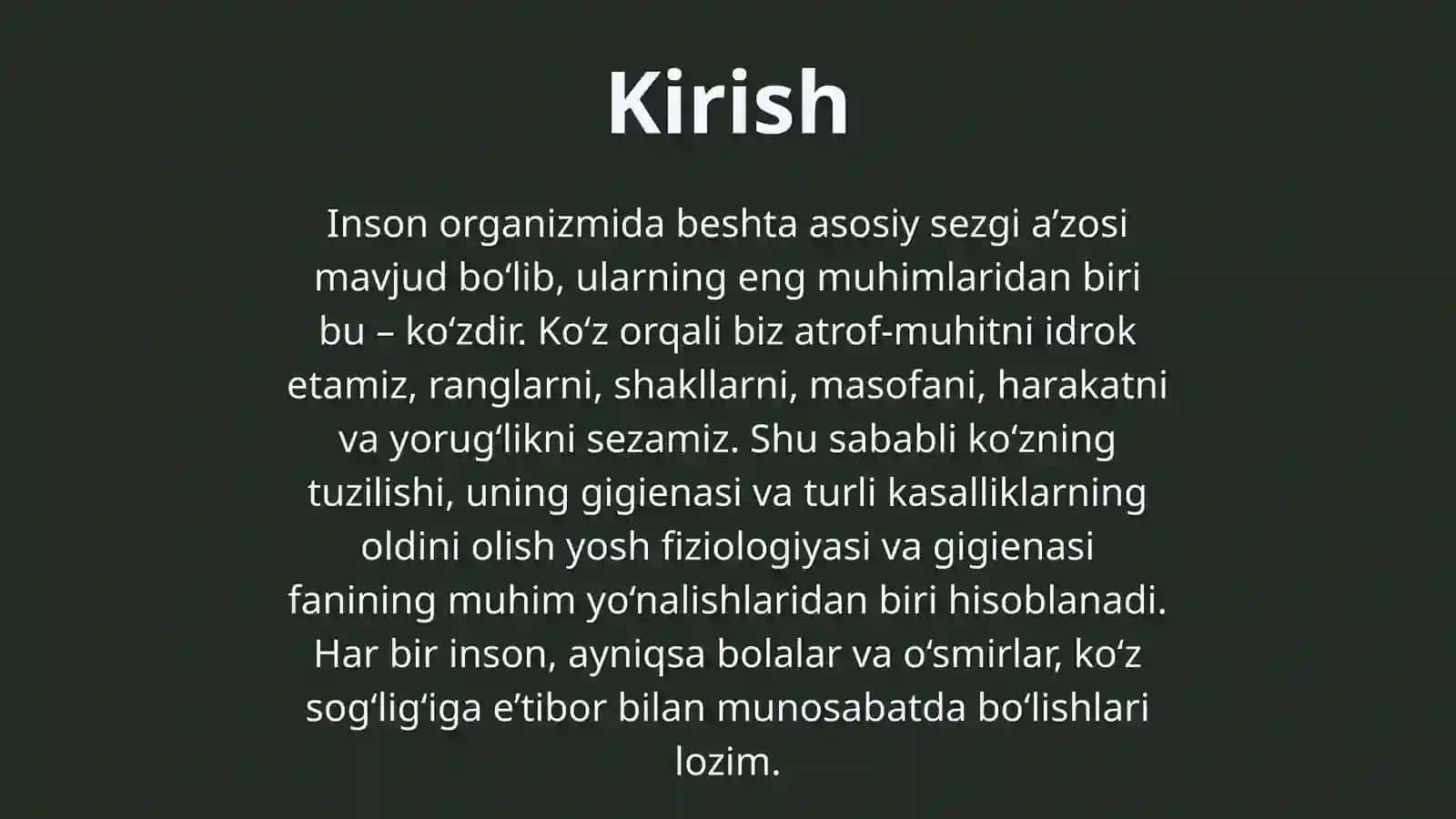 Ko‘z kasalliklari 3