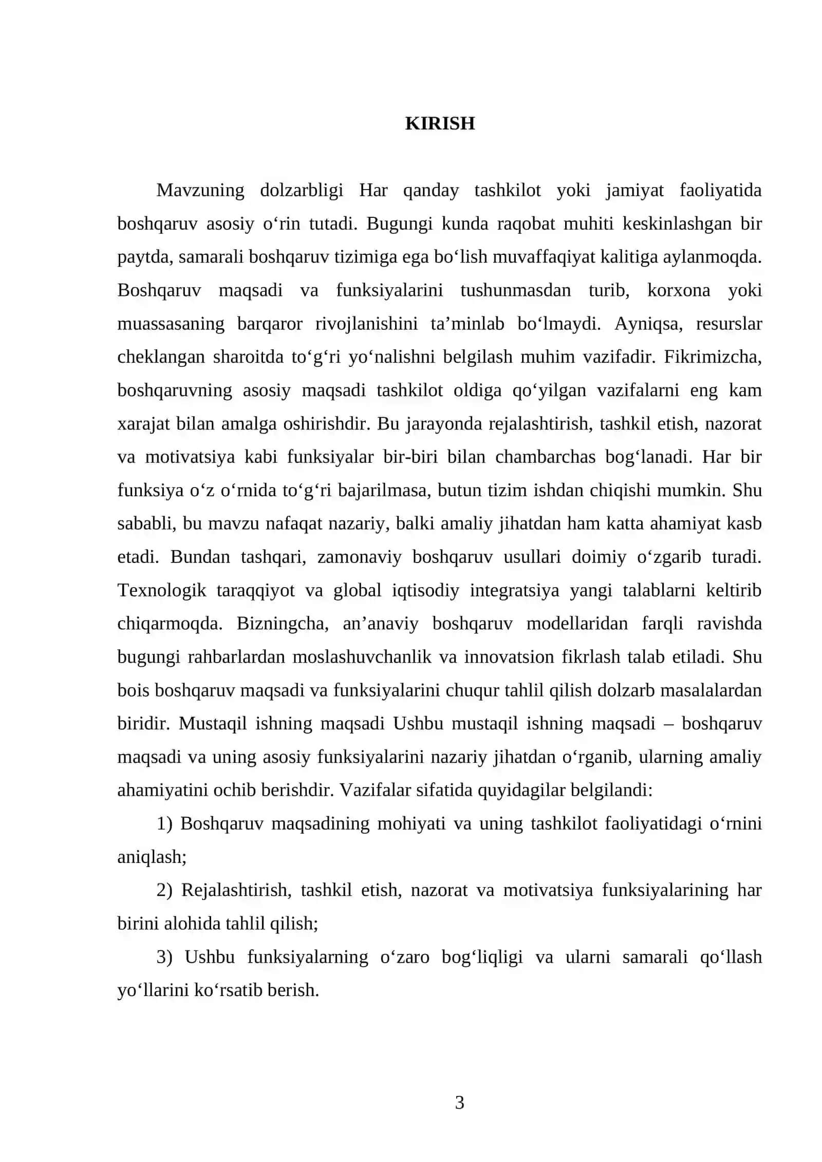 Boshqaruv maqsadi va funksiyalari 3