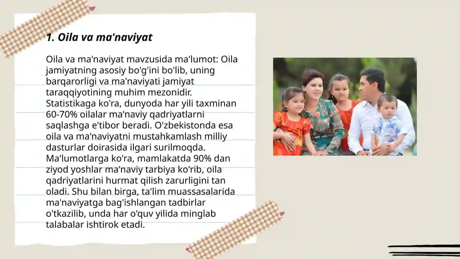 Oilada tarbiya asoslari 3