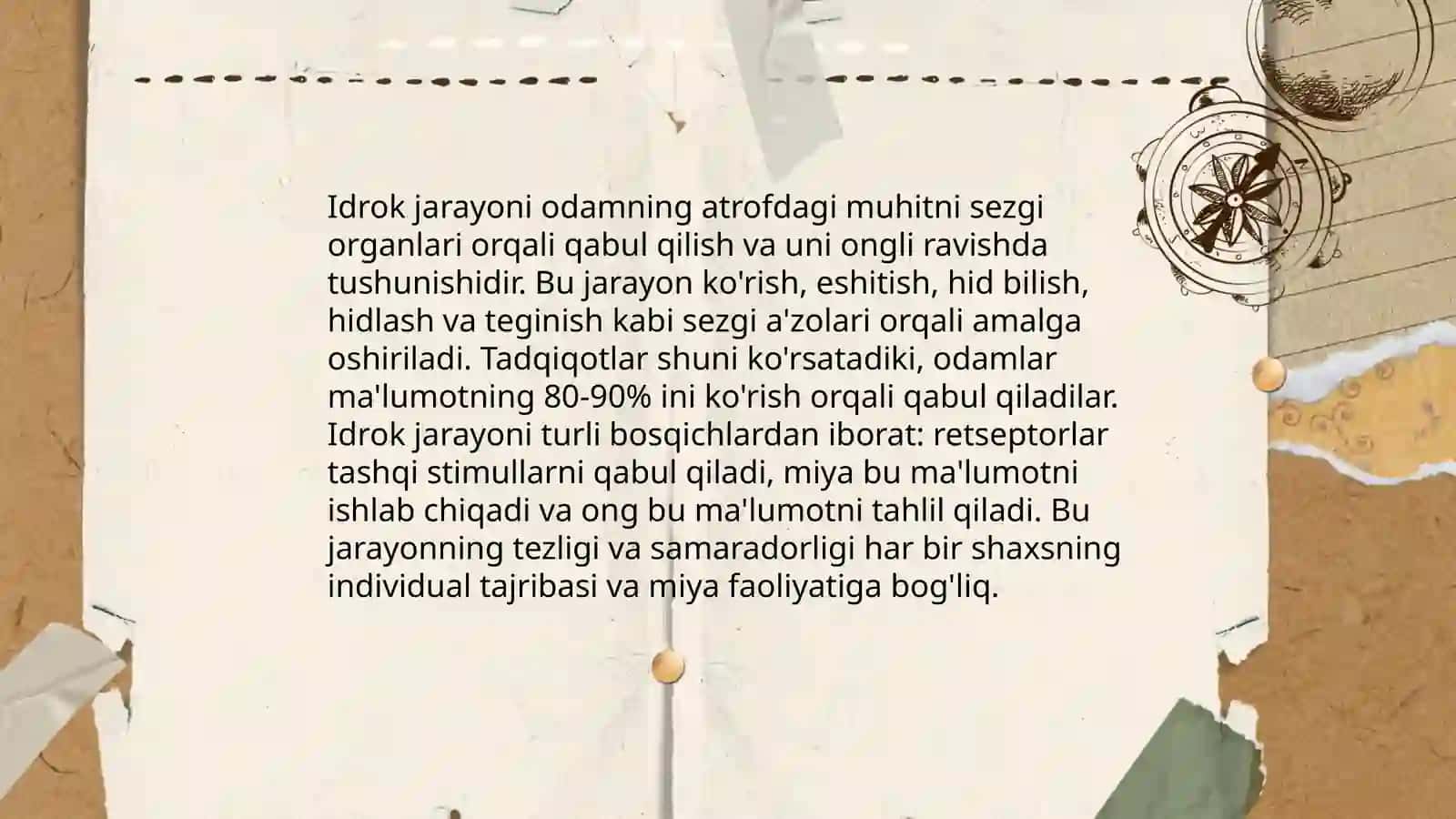 Psixologik jarayonlar mohiyati 3