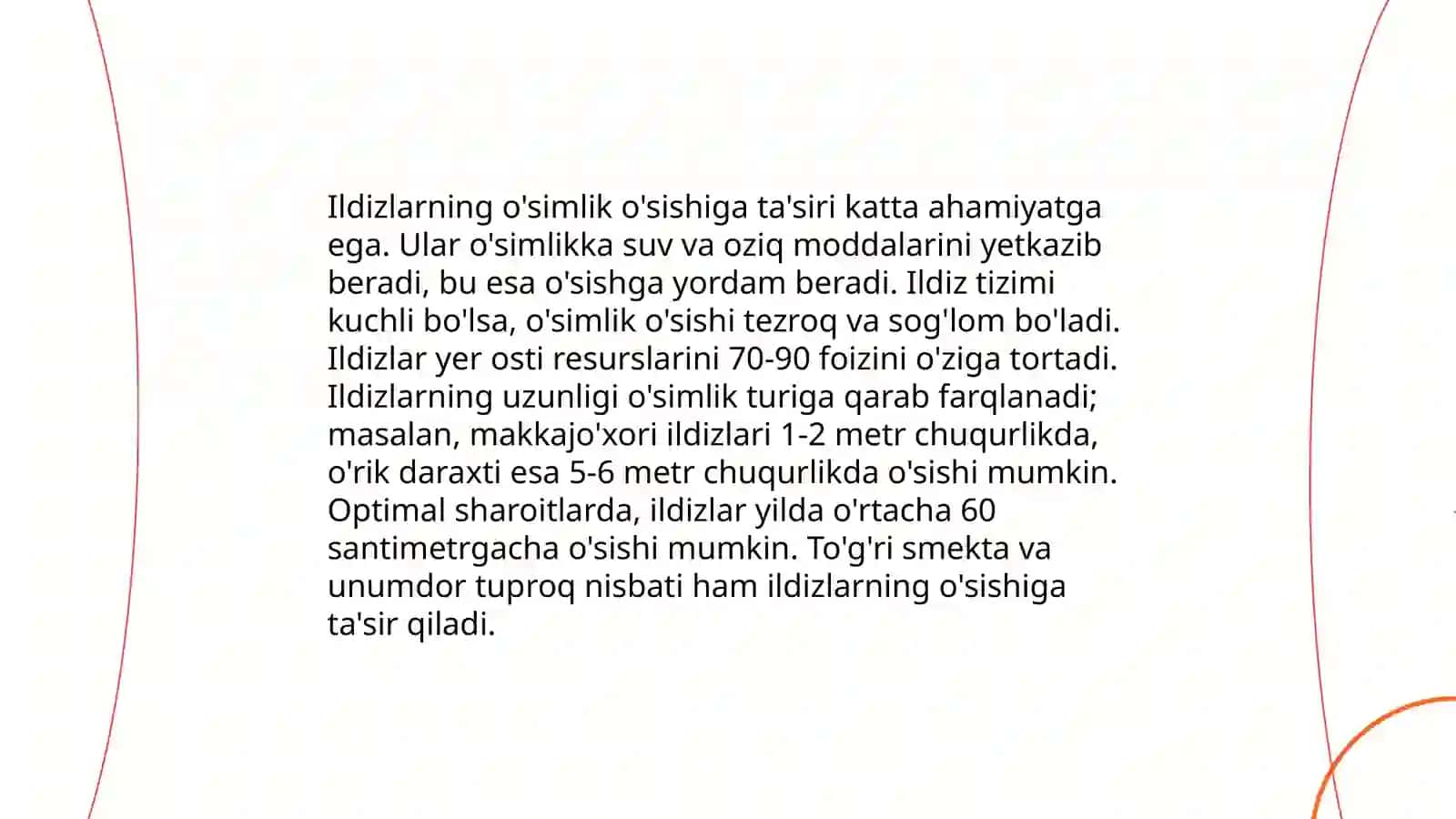 Ildiz, poya, barg metamorfozi 3