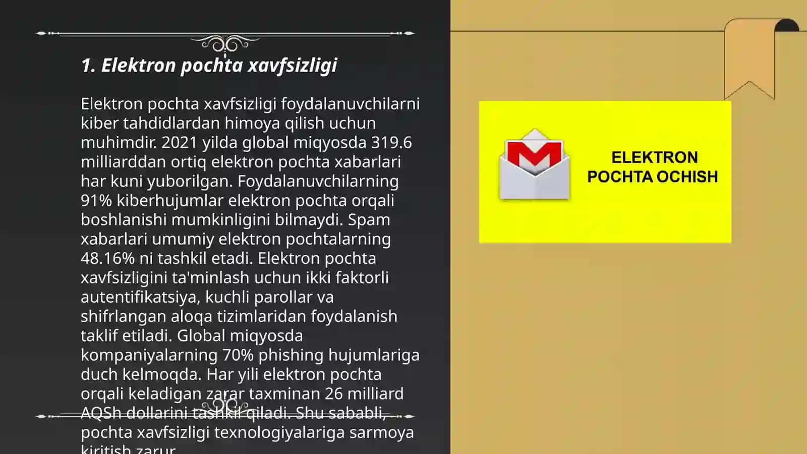 Elektron pochta xavfsizligi 3