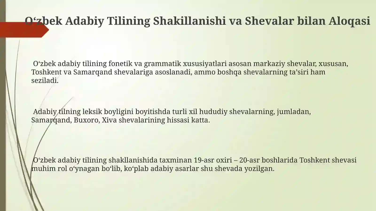 Ózbekdialektalogiyasi 3