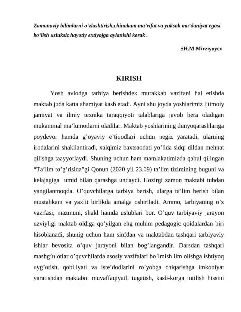 MATEMATIKA VA INFORMATIKA O’QITISH METODIKASI FANIDAN 3