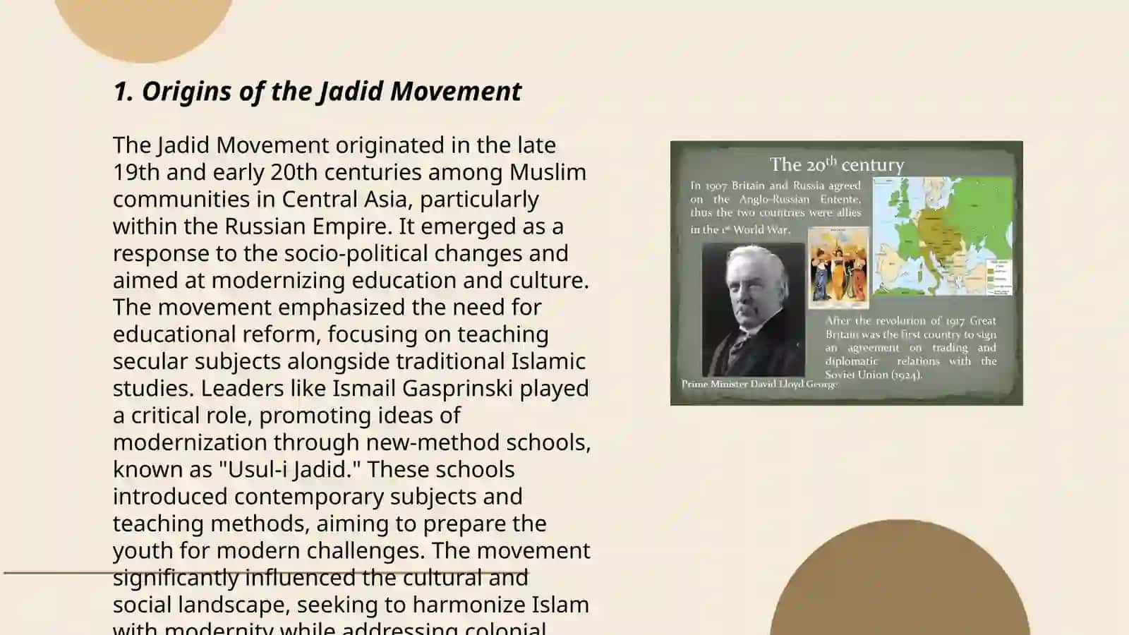 The Jadid Movement and Educational Reforms 3