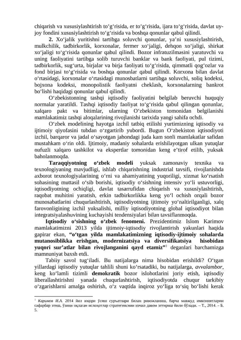 O‘ZBEKISTONNING O‘ZIGA XOS ISTIQLOL VA TARAQQIYOT YO‘LI 3