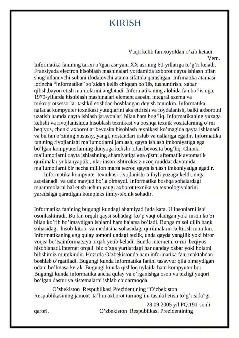 Kompyuter texnologiyalari mavzusida web sahifa yaratish 3