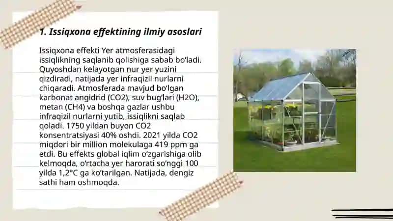 Issiqxona samarasining kelib chiqishi 3