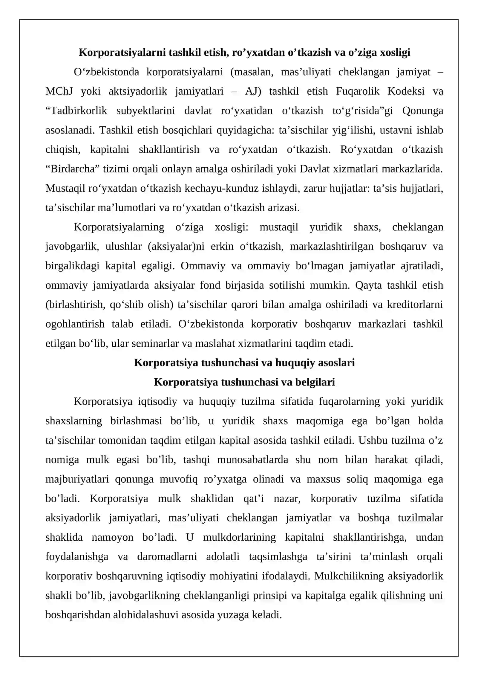 Korporativ huquq 3