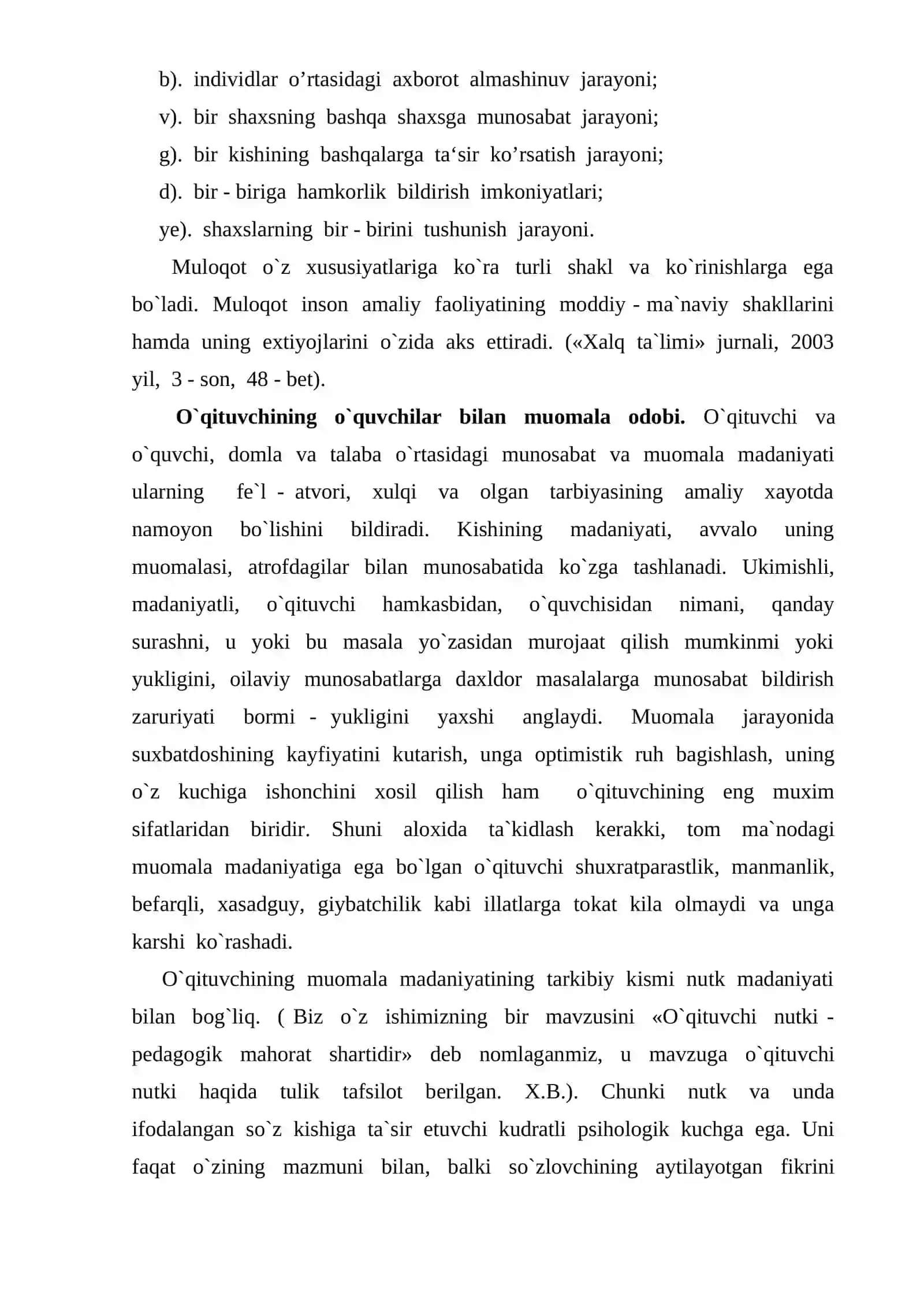 Pedagogik faoliyatda muloqot 3