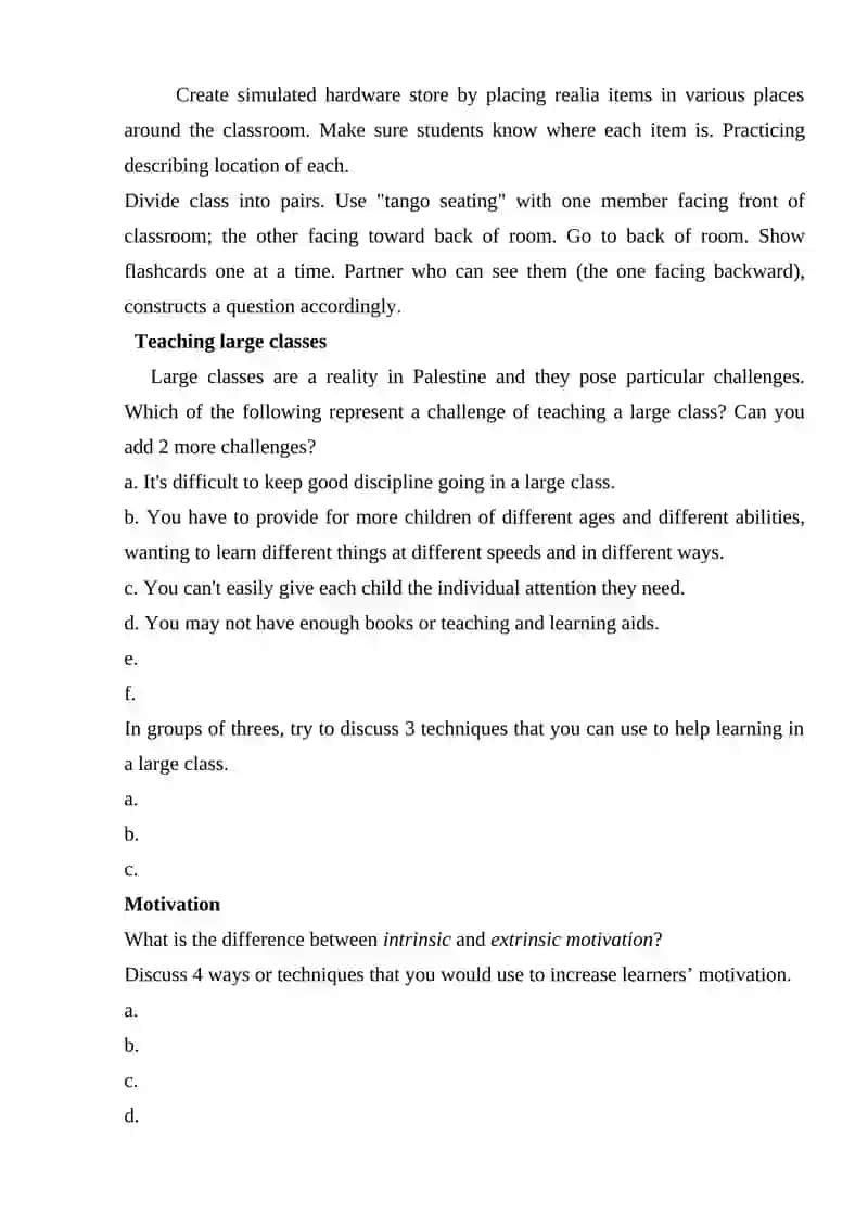 Classroom Management 3