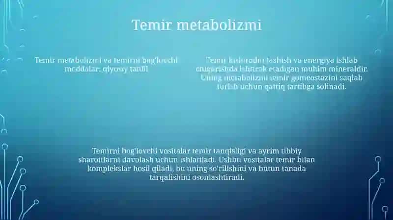 Temir Saqlovchi Dori Vositalarni Qiyosiy Tahlili 3