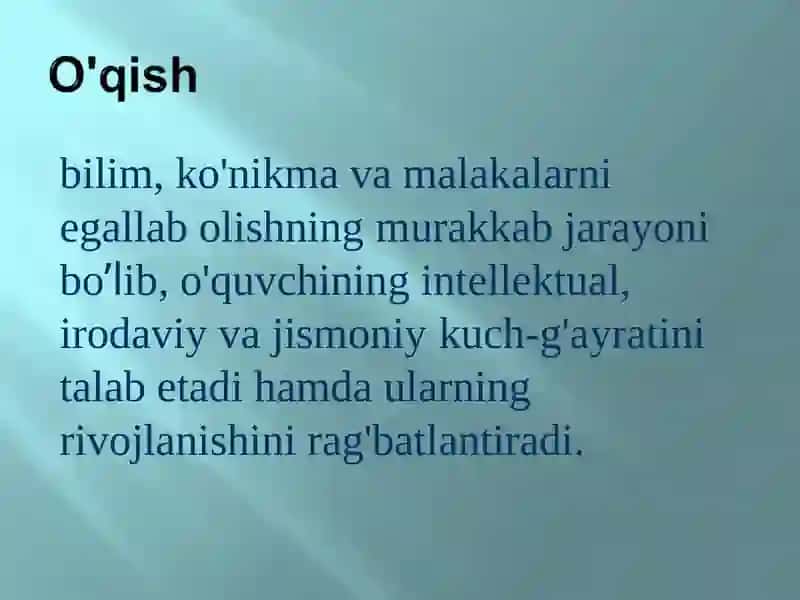 O'quv fani maqsadi va vazifalari 3