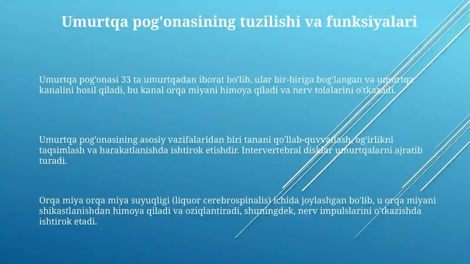 Orqa miya reflektor va otkazuv yuli va faolyati tekshirish usullari 3