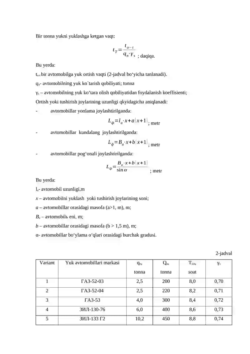Ortish-tushirish ishlarining elementlari 3