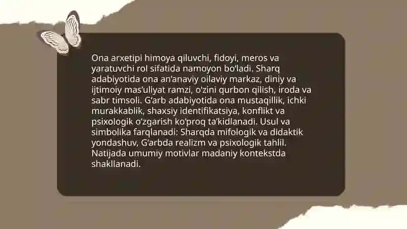Sharq va g'arb ayollar adabiyotida arxetiplar qiyosi 3