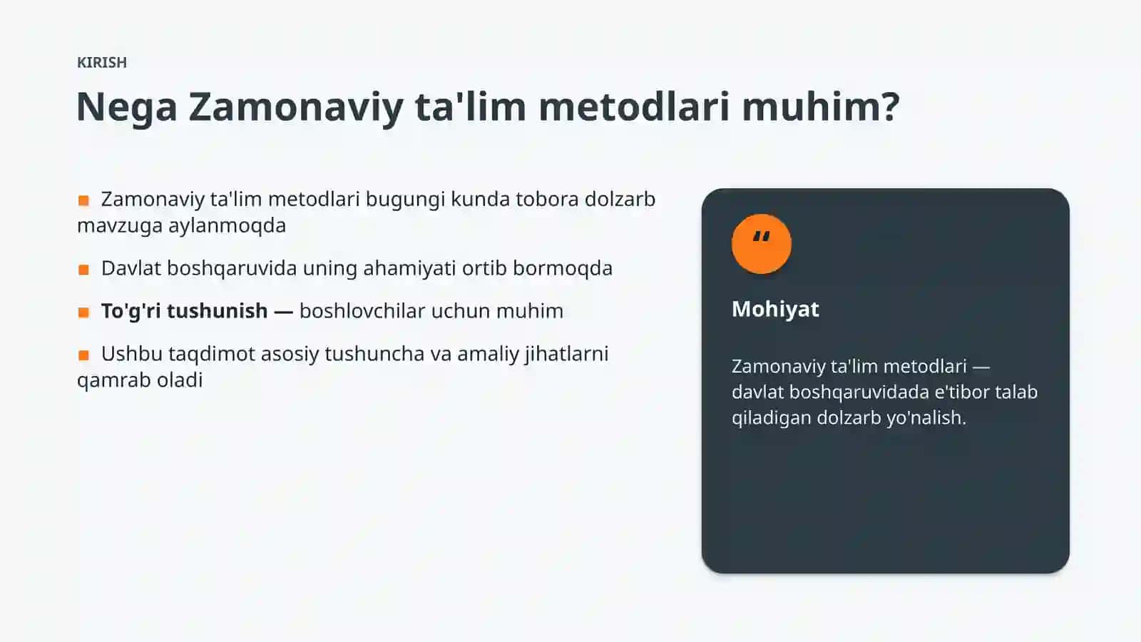 Zamonaviy ta'lim metodlari 3