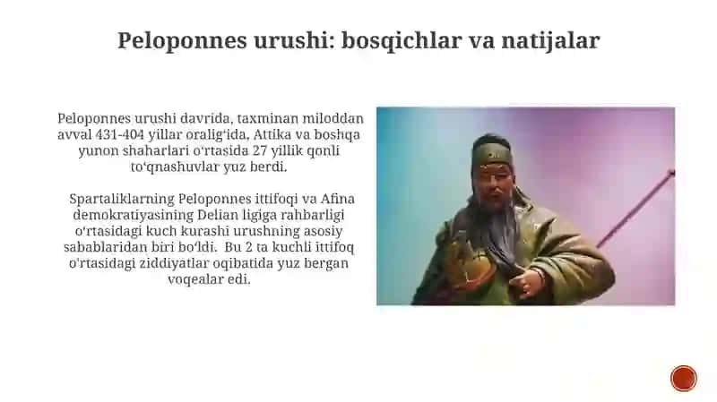 Yunon fors urushlarining xususiyatlari 3