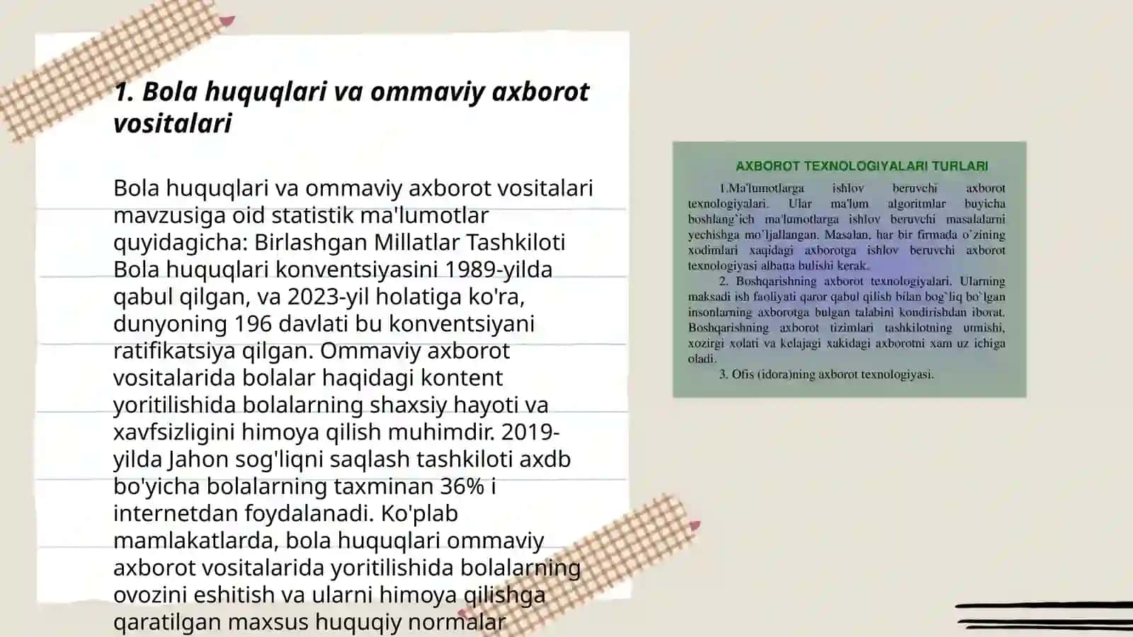 Media muhitida bola huquqlari 3