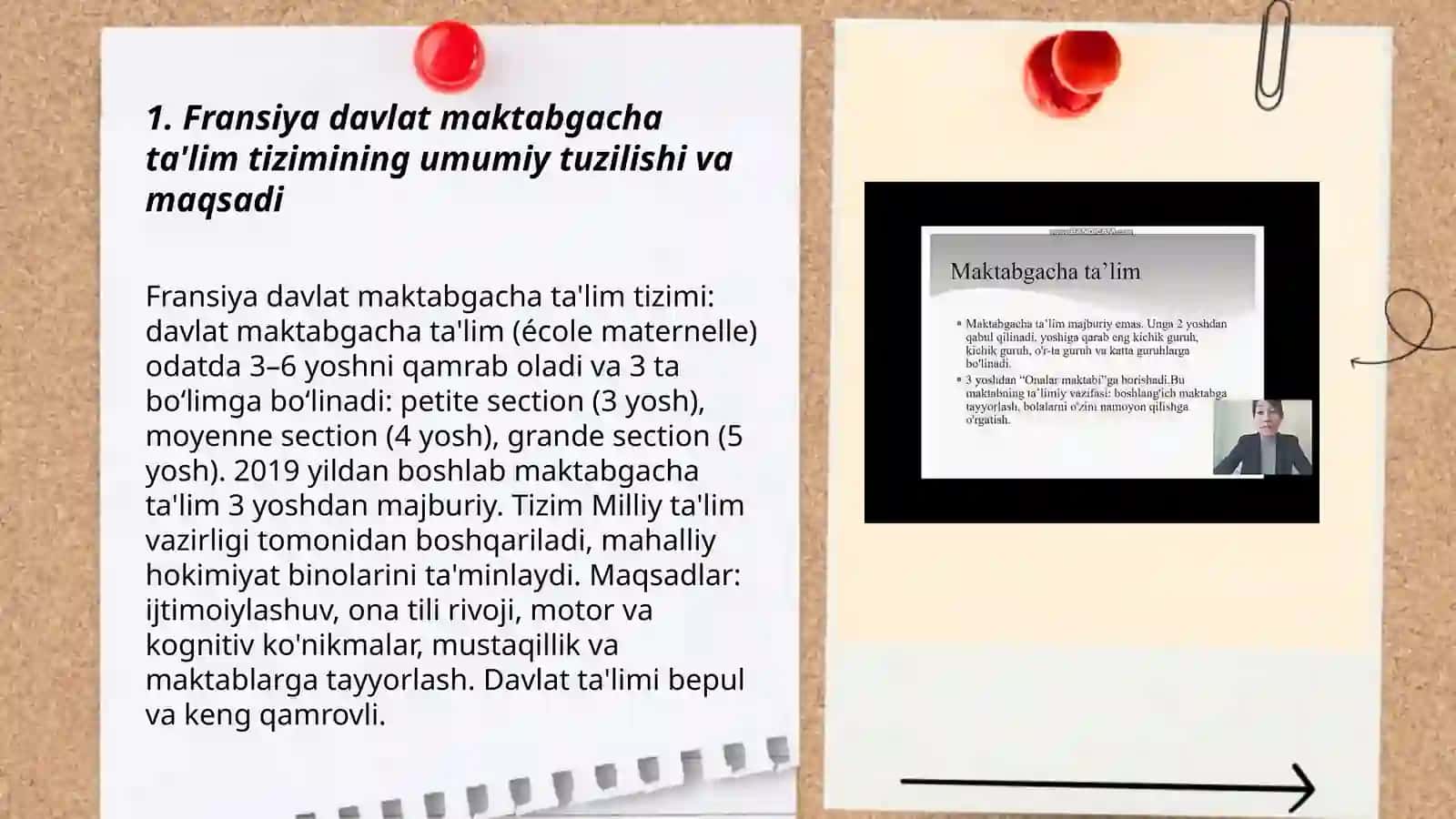 Fransiya davlati maktabgacha ta'lim tizimi 3