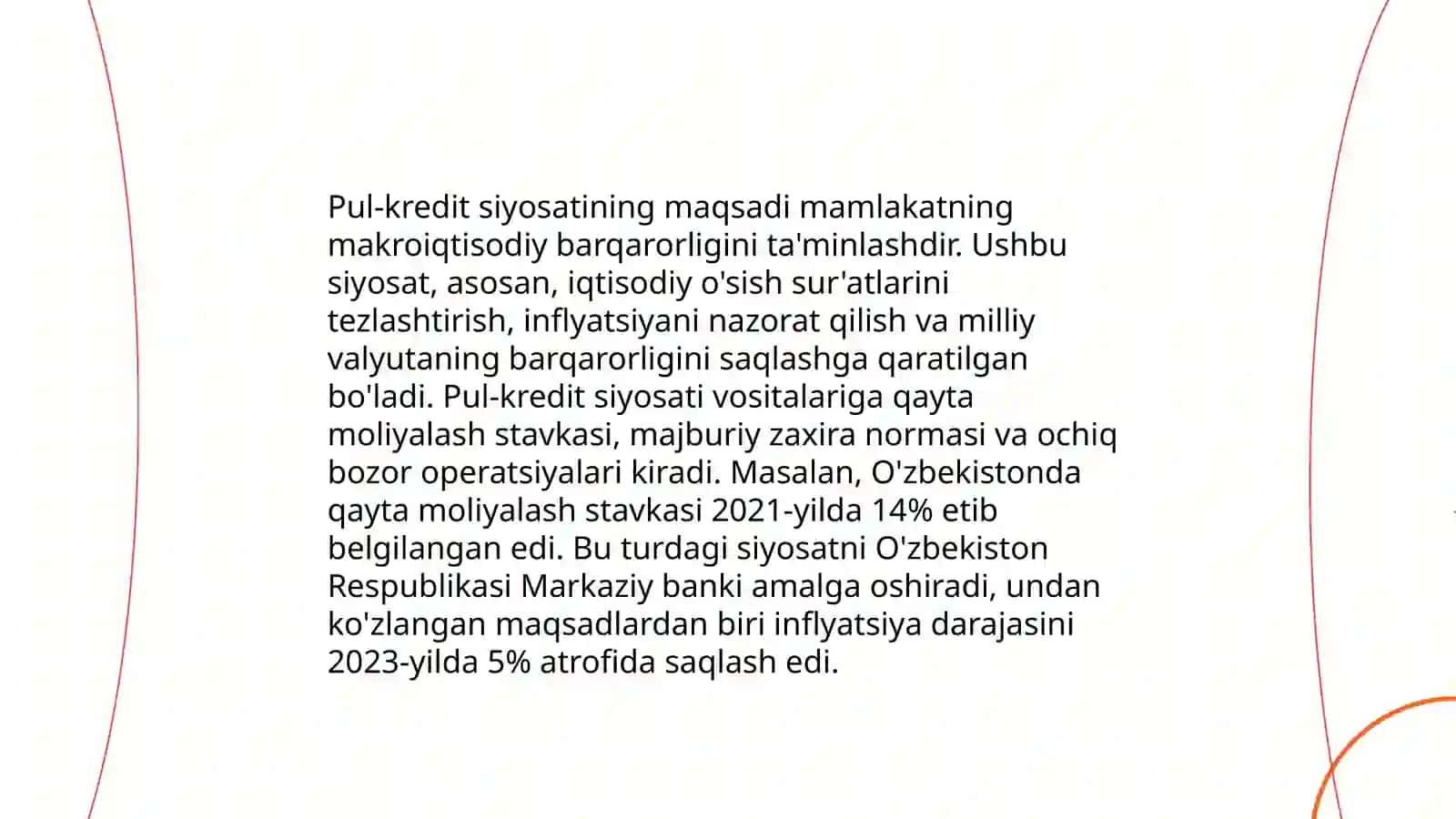 Pul-kredit siyosati 3