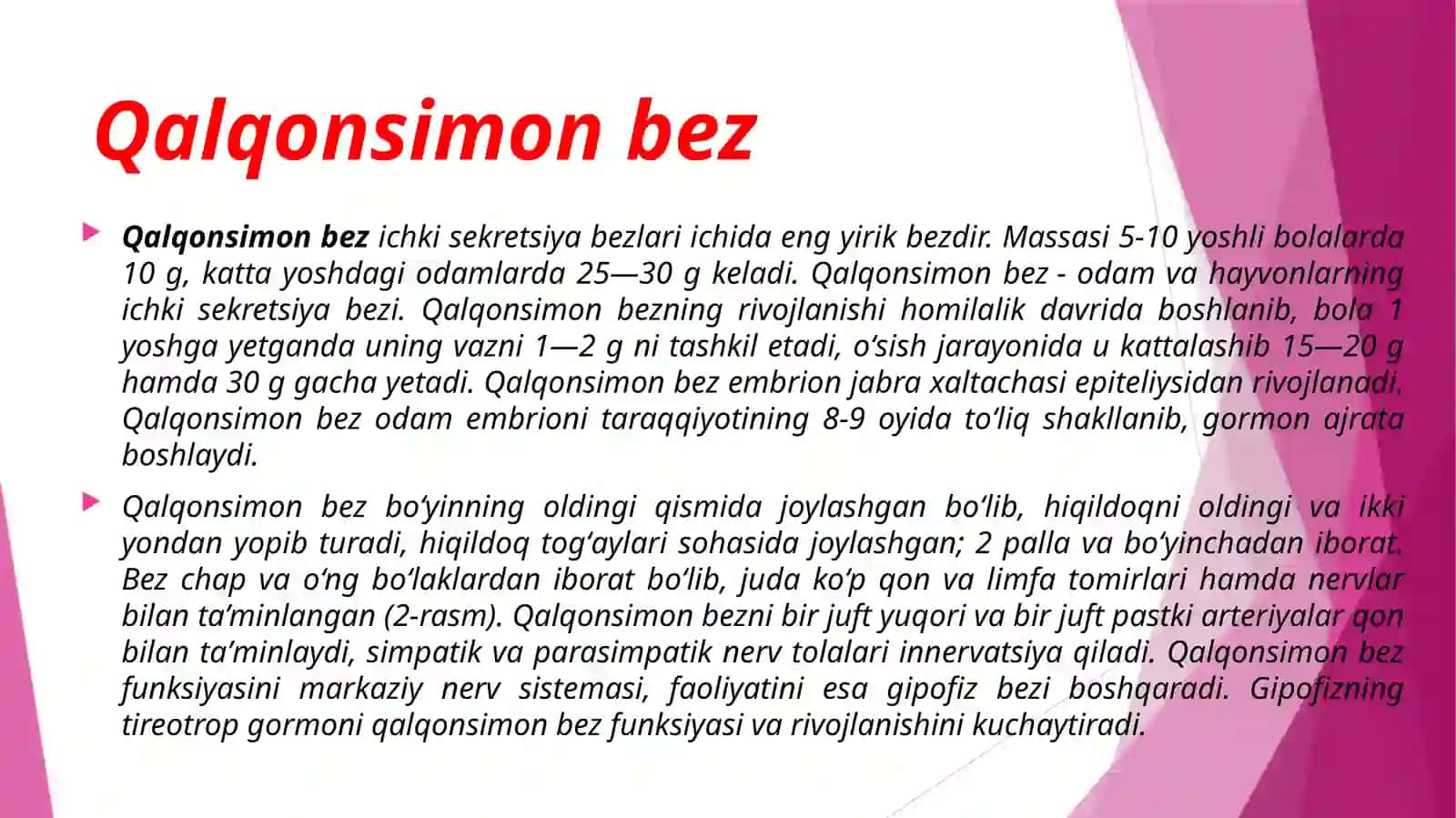 Sekret bezlariga to‘g‘risida tushuncha 3