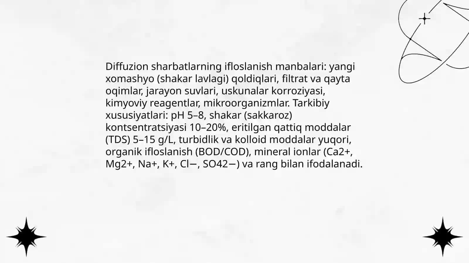 Diffuzion sharbatlarni tozalash 3