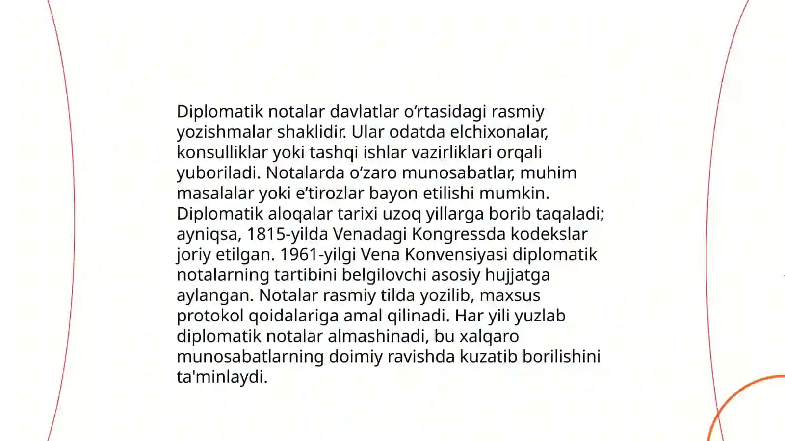 Diplomatik va tijorat yozishmalari 3