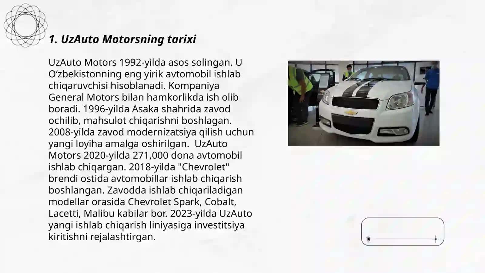 UzAuto Motorsning tarixi 3