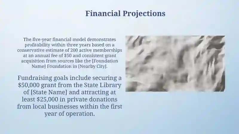 Business plan for opening a library 3