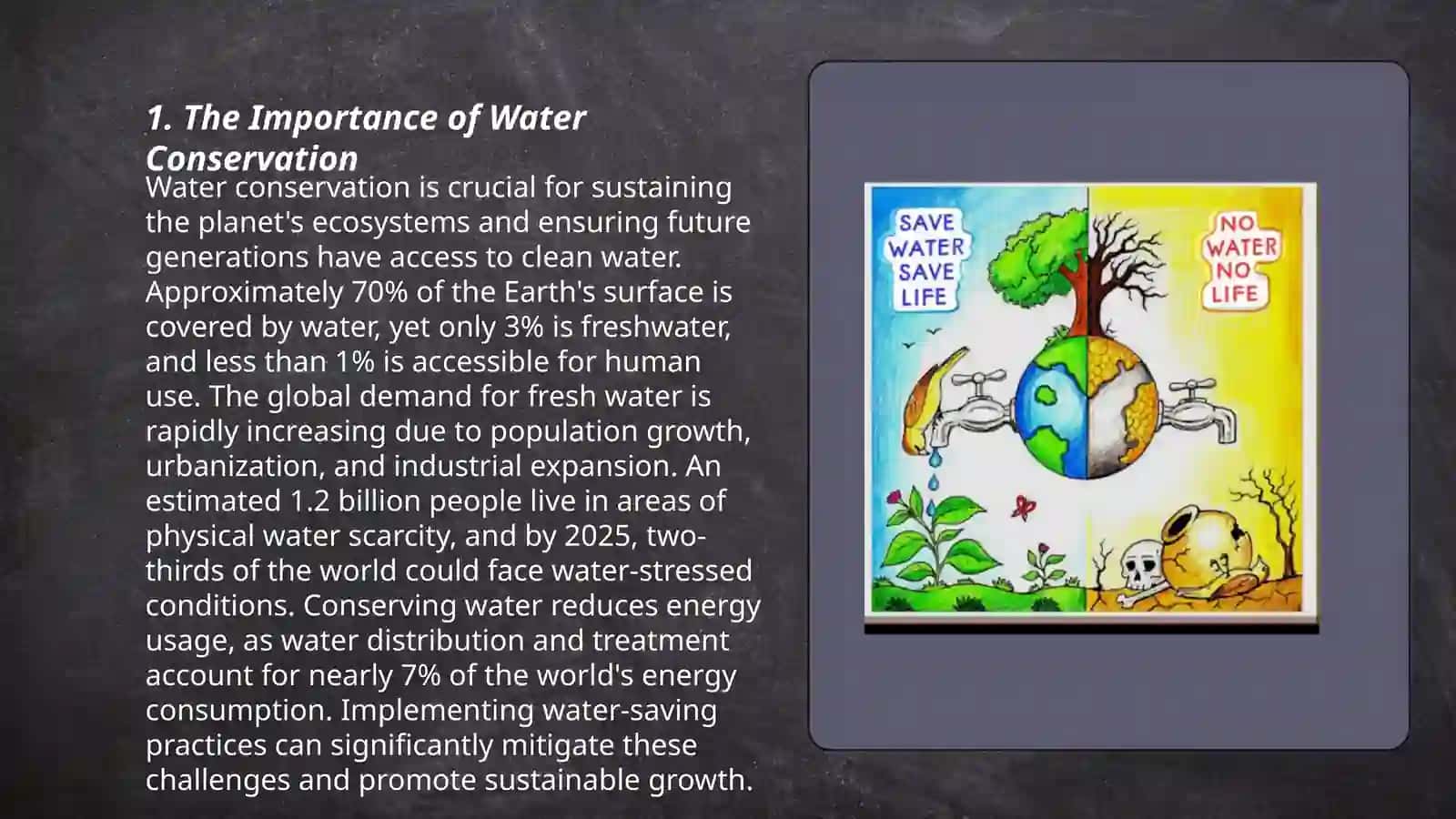 Save water save life 3