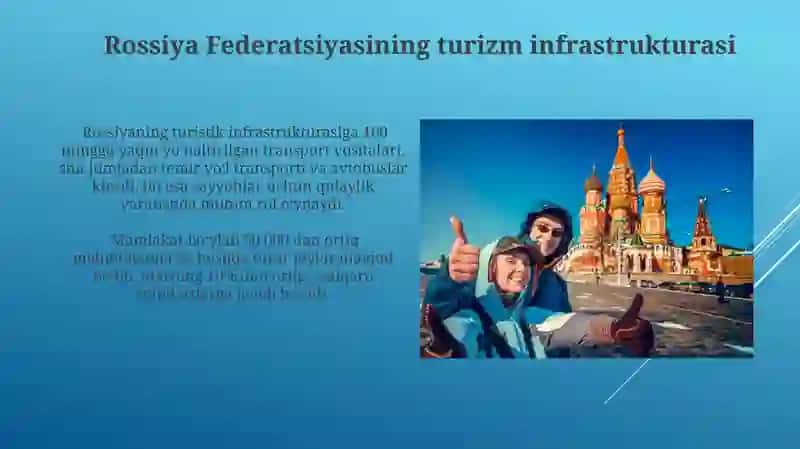 Rossiya Xalqaro Turizimi 3