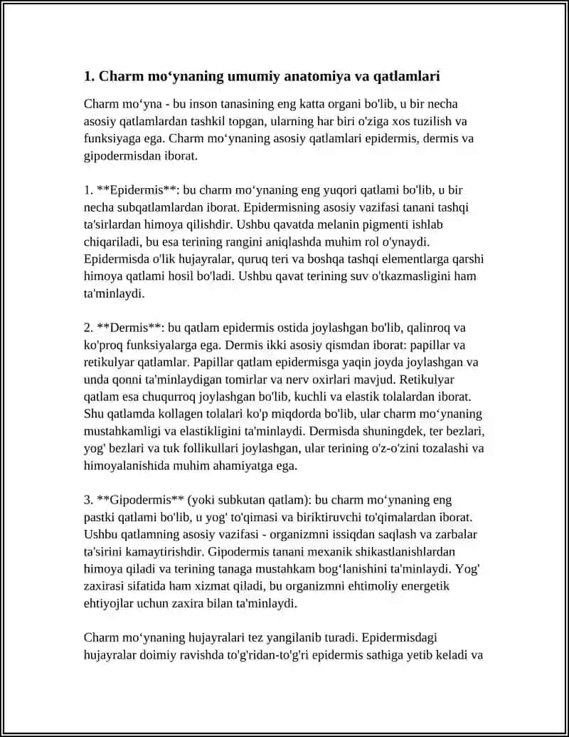 CHARM MOʻYNANING TUZILISHI 3