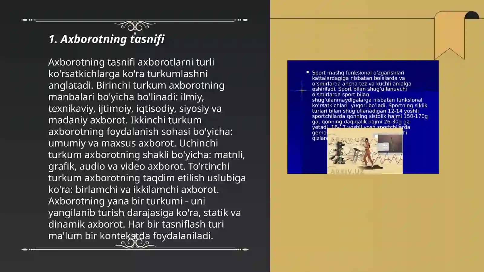 Axborotning turlari va xususiyatlari 3