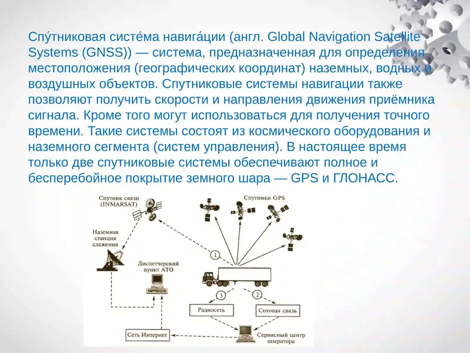 Автомобильная навигационная система 3