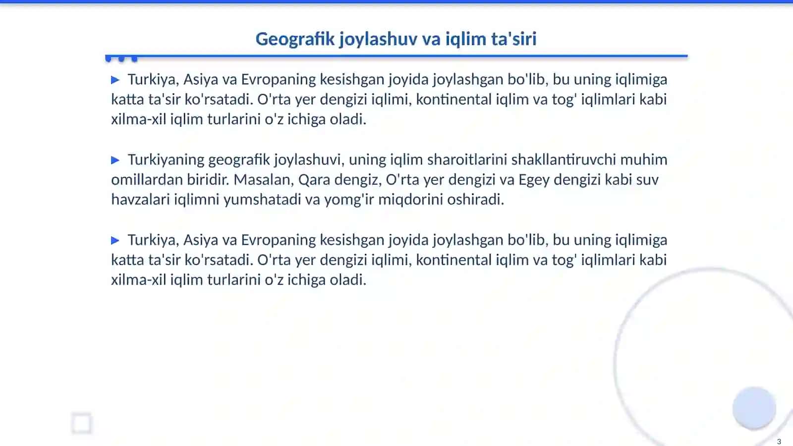 Turkiyaning iqlimi va uning xususiyatlari 3