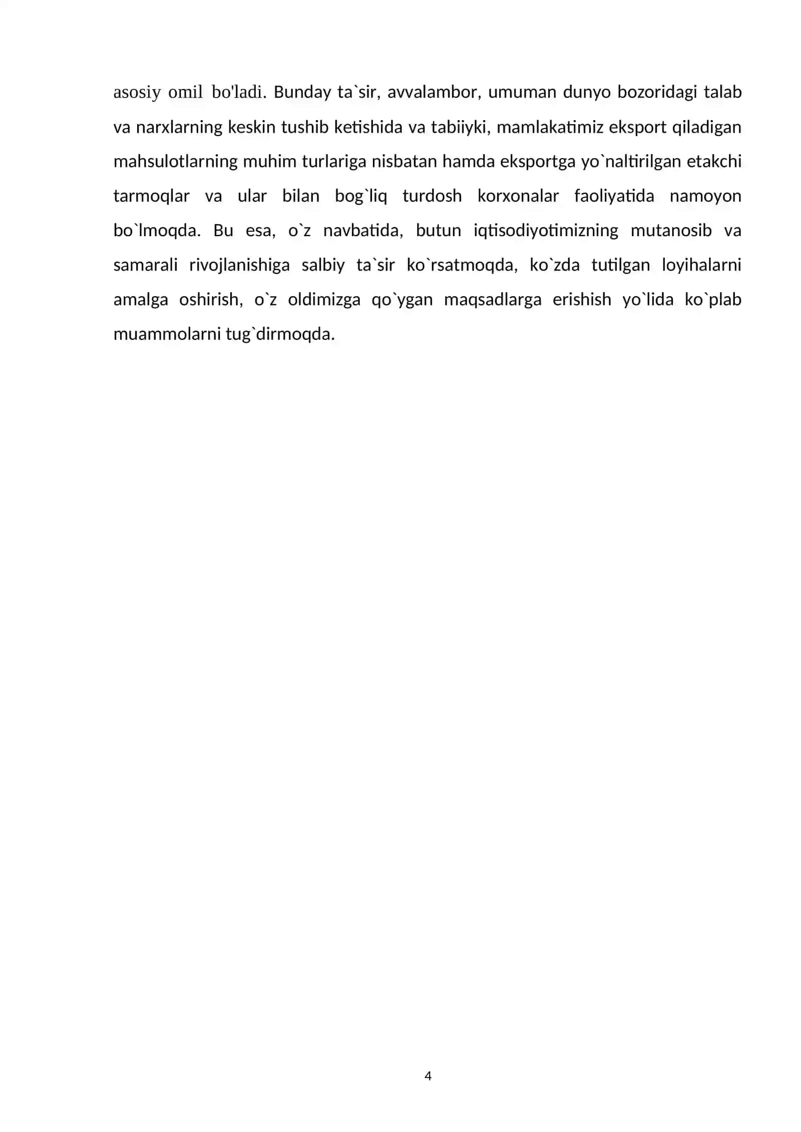 Foydalanilgan adabiyotlar ro'yhati 3